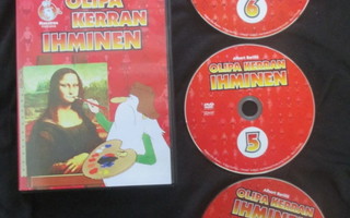 OLIPA KERRAN IHMINEN DVD : t levyt 4..5..6.