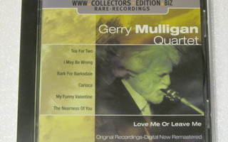 Gerry Mulligan Quartet • Love Me Or Leave Me CD