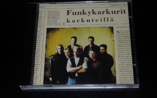 Funkykarkurit:Karkuteillä  -cd  (1994) (Harvinaisuus!)