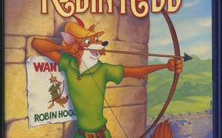 Walt Disney ROBIN HOOD - Suomi-DVD 1973/200?, puhumme suomea