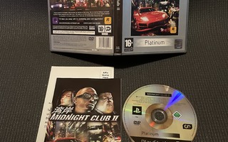 Midnight Club II Platinum PS2 CiB