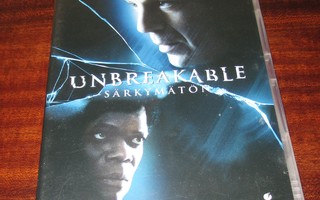 Unbreakable Särkymätön dvd draama