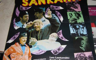 Elokuvajuliste : Mitäs Me Sankarit v.1980 VISA MÄKINEN