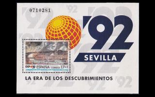 Espanja 3060BL43 ** Maailmannäyttely Sevilla (1992)