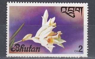 Bhutan 1976 Orkidea **