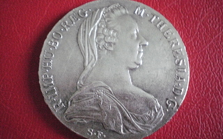 Maria Theresia Thaler 1900-luvun jälkilyönti Hopea