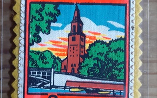 Turku vintage kangasmerkki