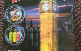 Big Ben 3D palapeli valoilla
