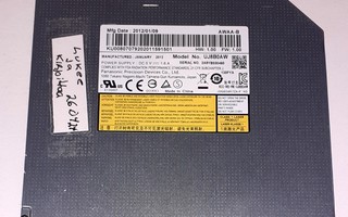 Panasonic/Matshita UJ8B0  Slim SATA. Kannettavan DVD asema.