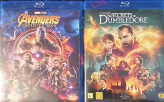 Secrets Of Dumbledore + Avengers - Infinity War -Blu-Ray