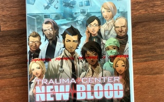 Wii - Trauma Center New Blood - Punainen Nintendo nauha