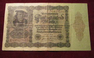 50000 mark 1922 Saksa-Germany