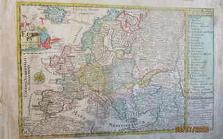 Euroopan kartta v 1741