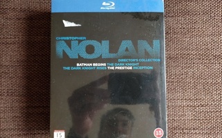 Uusi Christopher Nolan Director's Collection Blu-ray