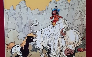 Yakari ja valkoinen biisoni kovakantinen sarjakuva-albumi