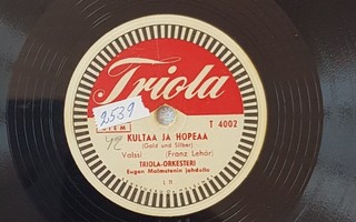 Savikiekko 1951 - Triola Orkesteri - Triola T 4002