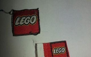 2 kpl Lego ommeltavia merkkejä