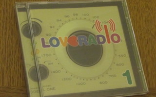 Loveradio 1 cd love records 2007 loistokuntoinen