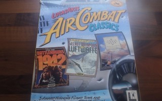 LucasArts AIR COMBAT CLASSICS . PC ( BIG BOX )