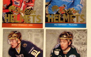 Cardset 2014-15 Golden Helmets kortteja
