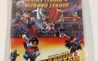 (SL) UUSI! DVD) Lego DC Comics Super Heroes - Double Pack
