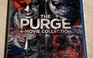 Puhdistuksen yö (The Purge) 1-4 (Blu-ray) uusi ja muoveissa