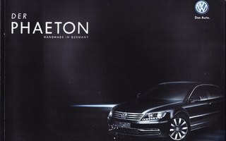 VW Phaeton -esite, 2012