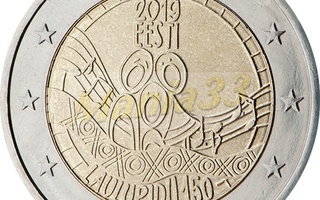 2€ Rulla Viro 2019 Laulujuhlat 150v