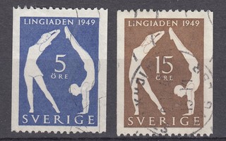 Ruotsi 1949 Fa 388 - 389A Lingiad