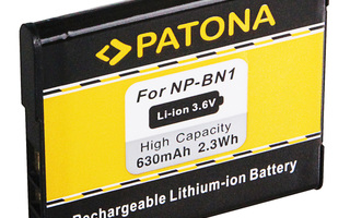 Sony NP-BN1 yhteensopiva Li-ion akku 630mAh (1084)