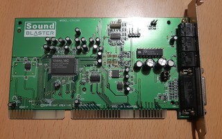 Soundblaster Vibra 16C CT4180 äänikortti (toimii)