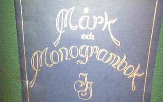 Märk och monogrambok  ( 1 p. 1957 )