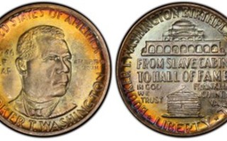 Booker T Washington half dollar 1946 hopearaha