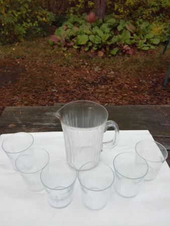 Iittala i Viiru-setti 1+6 Tapio Wirkkala 