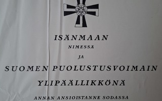 3 lk vapaudenristin myöntökirja lääkintäkapteenille