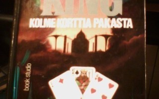 Stephen King: Kolme korttia pakasta (kovakantinen) Sis.pk:t