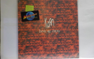 KORN - HERE TO STAY M-/EX+ 12" EP