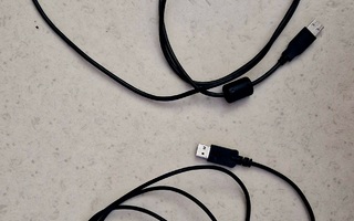 USB 2.0 A - Mini-B, uros - uros kaapelit 2kpl