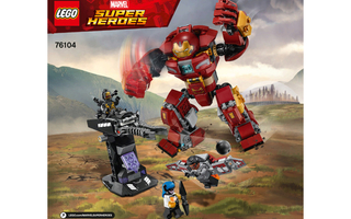 Lego 76104 The Hulkbuster Smash-Up ( Super Heroes ) 2018