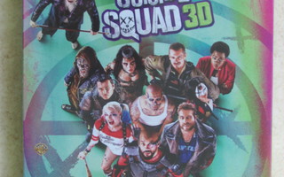 Suicide Squad, blu-ray 3D + blu-ray + digital copy (dvd) UUS