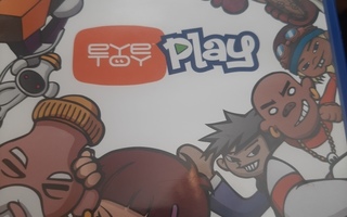 PS2 Eye Toy Play + kotelo ja ohjeet