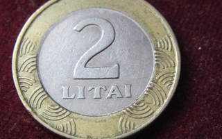 2 litai 1999. Liettua-Lithuania