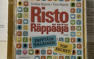 Risto Räppääjä: Erittäin salainen (äänikirja, CD)