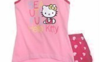 Toppi ja hame Hello Kitty Fuksia koko 104 UUSI