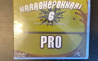 Karaokepokkari Pro 6 - Juice Leskinen parhaita 2 DVD (UUSI)