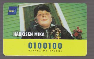 HPY-E101 30 MK HÄKKISEN MIKA HELSINGIN PUHELIN PUHELUKORTTI