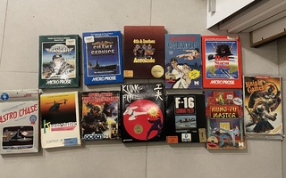Iso kokoelma Commodore C64 -pelejä