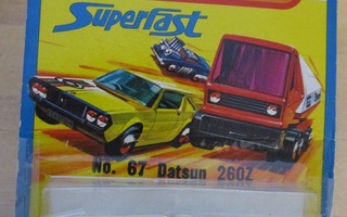 Datsun 260Z Coupe Silver 1978 Matchbox Superfast MB67 1:64