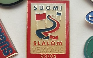 Suomi slalom 93/94 pinssi