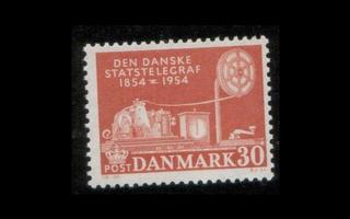 Tanska 351 ** Televerkko 100v (1954)